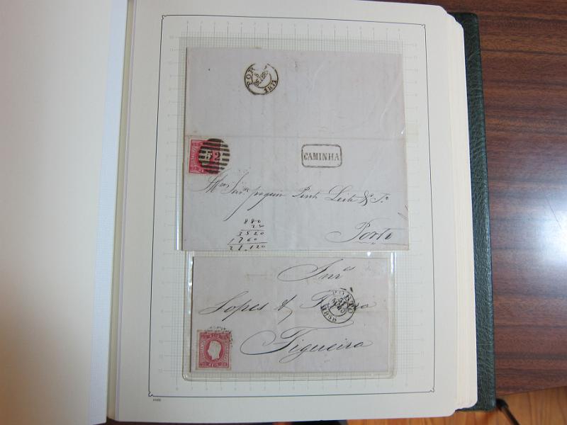 0014 (20).jpg -     Lote:    14      Marcofilia      Lotes Especiais       Descrição:      Portugal.   Colecção montada em dois álbuns com estudo especializado das marcas de duplo círculo e circulares do Porto, com selos de diversas emissões e cartas. Lote a ver.        Lote       Valor Base:     &euro; 1.500,00     Valor Venda:     &euro; 1.500,00     